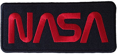 NASA Aufnäher zum Aufbügeln für Astronauten Weltraum-Kostüm, Jacke, Tasche
