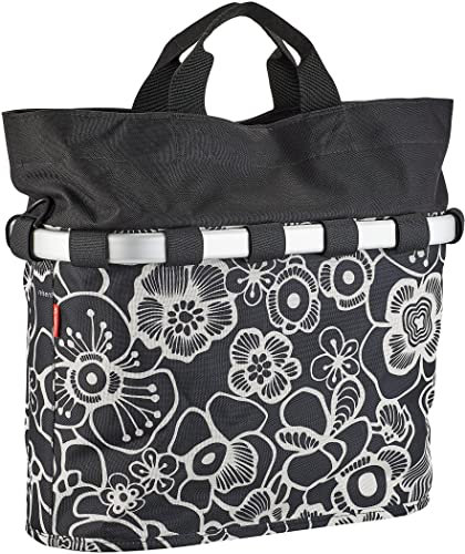 Erwachsene Bikebasket Oval M Tasche für Gepäckträger, Fleur, 17 Liter