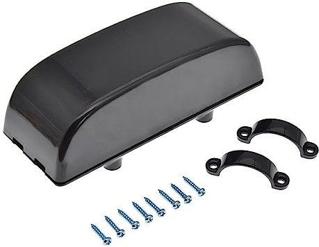 Nikou Wasserdicht Fahrrad Box Controller Box Fahrrad Kit Koffer E-Bike Box, Lithium-Batterie Kasten Kit für ElektrofahrräDer, Mountainbikes(Schwarz)