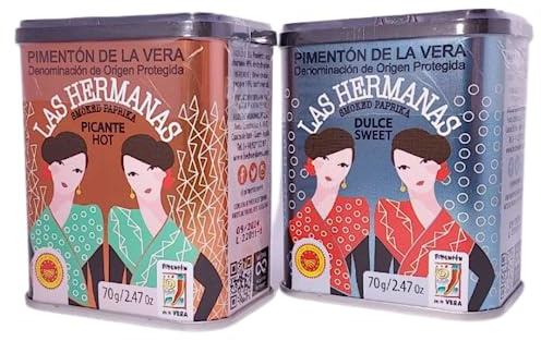 Pimenton de La Vera Las Hermanas Dulce y Picante Pack 2 unidades