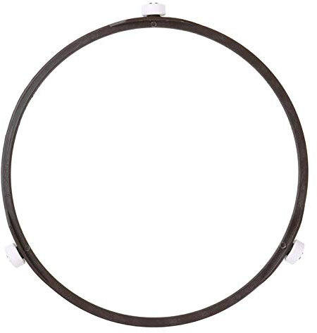 JanJean Microwave Turntable Ring Rotating Ring Roller Support Wheel Circle Fittings Bracket Base for Microwave Oven Glass Turntable Plate Tray Khaki 7 inch