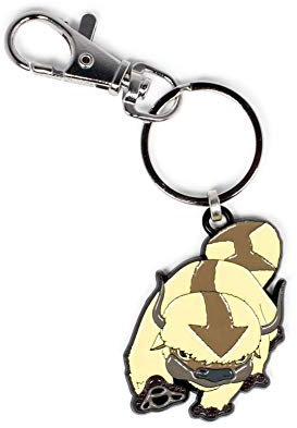 Avatar: The Last Airbender Appa Emaille Anhänger Schlüsselanhänger | Niedlicher Anime Schlüsselanhänger Zubehör mit Geldbörse Charm für Handtasche, Geldbörse, Handy | Toynk Exclusive, Mehrfarbig