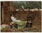JUNIWORDS Poster, John William Waterhouse, Plauderei, Gossip, 23 x 30 cm (3001933)