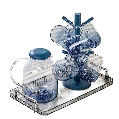 Caraffa per Acqua refrigerante Bicchiere for acqua set for acqua in vetro casa moderna inaugurazione della casa nuova tazza for soggiorno tazza for ospitalità bollitore semplice Caraffa Acqua per Cal
