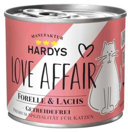 (Love Affair, Forelle mit Lachs, Katzennassfutter, 185 g (Produkt AUS Deutschland)