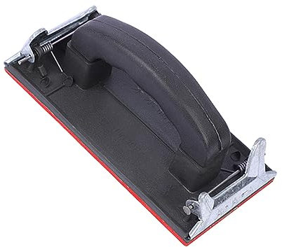 Levigatrice Manuale Portatile con Impugnatura Porta Carta vetrata Manuale Blocco abrasivo Manuale Leggero per la lucidatura di Metalli per cartongesso in Legno