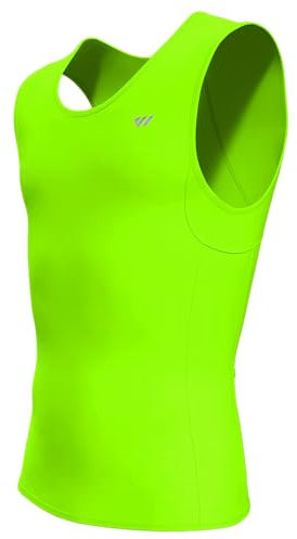 Lo.gas Ärmelloses Radtrikot Herren, Rennrad Trikot Leichtgewicht und Atmungsaktiv, Fahrradtrikot mit Gesäßtasche, Grün, XL