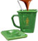 Fizepgo Gobelet poubelle avec couvercle, tasse de toilette, tasse à | Tasse créative en céramique étrange de 450 ml | Tasse à de toilette à cordes avec couvercle en forme de WC, vaisselle de