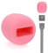 YOUSHARES Popschutz für Rode Wireless GO I und II/PRO - Geeignet für Interview Go Handheld-Adapter Mic Pop Filter Schaumstoff Windschutz Kompatibel mit Wireless GO 1/2, Ersatz-Rode Pop-Filter, Rosa