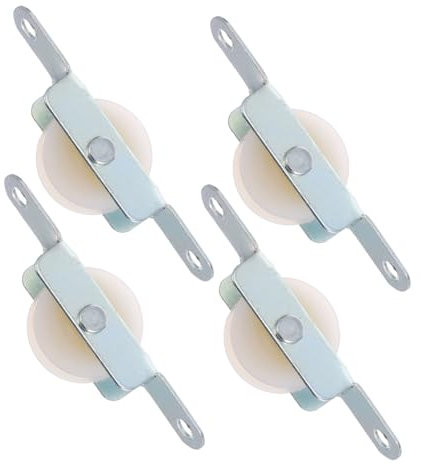 SEWOART Robuste Regenschirmteile 4er-Pack Schiebetür-radscheibe Für Die Reparatur Und Wartung Von Außenschirmen