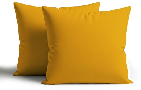 Home Sweet Home UK Outdoor Cushions Waterproof Filled 2 Pack 60x60cm With Invisible Zippered Outdoor Garden Cushions Waterproof 24x24 With Cushion Covers For Living Room Garden Sofa Bedroom