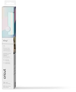 Cricut Permanent Vinyl, 3 Sheet Sampler, Holographic Collection, 30.5cm x 70cm, Self-Adhesive Vinyl Sheet | Ideal for Customising Mugs, Bottles & DIY Crafts for All Cutting Machines