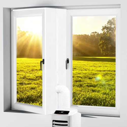 Estefanlo Air Conditioner Window Seal, Air Con Window Seal Kit, Ac Window Seal Kit, Air Conditioning Window Seal Kit, Aircon Window Venting Kit, Window Seal for Air Conditioner400cm
