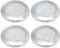12 V luci LED a soffitto regolabile con interruttore 76 mm Chome placcato finitura