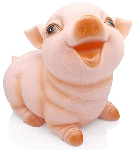 H&W Sparschwein f¨¹r Kinder, Unzerbrechliche Plastikspardose, Niedliche M¨¹nzspardose, Kreative Sparb¨¹chse f¨¹r Jungen M?dchen, Bestes Geburtstagsgeschenk zu Weihnachten