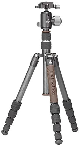 Leofoto - Urban - Trípode de Carbono con Cabeza esférica - Fácil de Usar - Cabeza de Bola Gira 360 Grados - LX-225CT + Ballhead XB-32Q