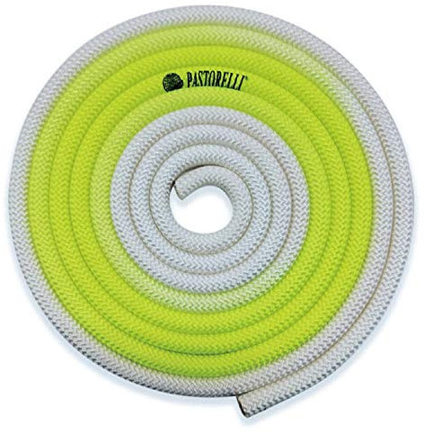 Pastorelli Cuerda de gimnasia rítmica New Orleans multicolor (amarillo - blanco)