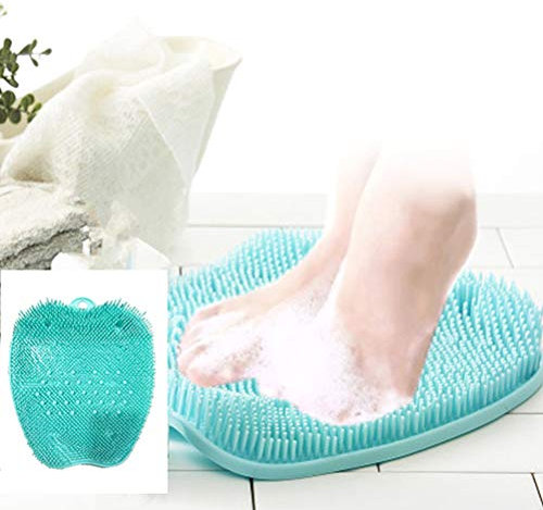 Fußbürste Reinigung Massage für Füße Fußpflege Fuß Pflege Bürste Waschbürste Fußmassage unter der Dusche Hornhautentferner