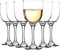 Argon Tableware White Wine Glasses Set of 24-290ml - Campana Collection - Medium Dishwasher Safe Red Wine Glasses Set for Restaurant, Hen Party, Celebrations