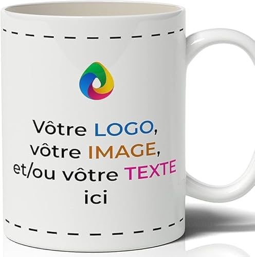 Tazza in Ceramica Personalizzata con Foto e Scritta - Idea Regalo