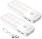LED Nachtlicht mit Bewegungsmelder, 2 Pack Aufladbar Selbsthaftende Nachtlicht Kinder mit 3 Modi (Auto/ON/OFF), Geeignet für Nachtlicht Baby, Kinderzimmer, Schrankbeleuchtung, Treppen, Nachttisch