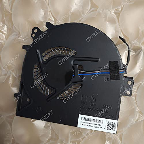 CYRMZAY Ordenador portátil CPU Ventilador Cooler Notebook PC para HP ProBook 450 G5 455 G5 470 G5 450G5 455G5 470G5 Serie L03854-001 0FJNC000H