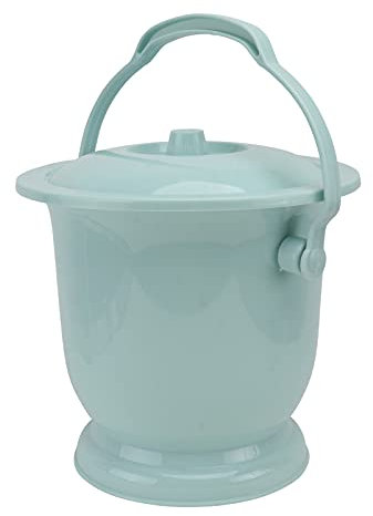 Operitacx Hommes Pee Chambre Pot Handould Spittoon Couvercle Bodet Urine Chambre Poty Potty Toilet Plastique Plastique D' Urine pour Ménages pour Adultes Enfant Enceinte Déversement Preuve Pee