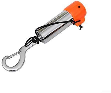 RANRAO Tauchen Sicherheit Tank Rassel, Signalgeber Shaker Magnetic, Scuba Tauchen Signal Shaker Rassel Noise Maker Edelstahl Unterwasserrassel für Hauttauchen - um die Aufmerksamkeit Ihres Tauchers