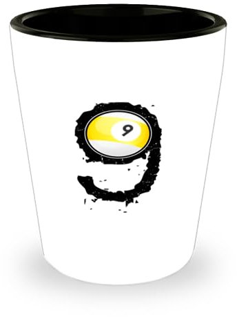 Teegarb Letter Blanket Shot Glass Party Funny 9-Ball billiard