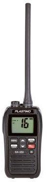 AB Tools Plastimo VHF Radio Marine SX-350 Handheld Floating Waterproof Rechargable