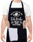 Lustige Kochschürze für Männer, Das Ist, Was Ich Tue. Ich Koche und Ich Weiß Dinge Professionelle Grillschürze Chefkoch Ehemann Küchenschürze mit Doppeltasche Verstellbar Geburtstagsgeschenk
