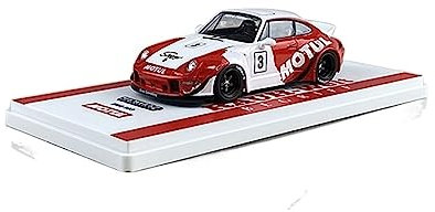 YSAEDATY 1:43 Modellauto Druckgussauto Motul-Version Für:Porsche RWB 993