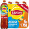 LIPTON ICE TEA Zero Peach – Zuckerfreier Eistee mit Pfirsich Geschmack, EINWEG (6 x 1.75 l)