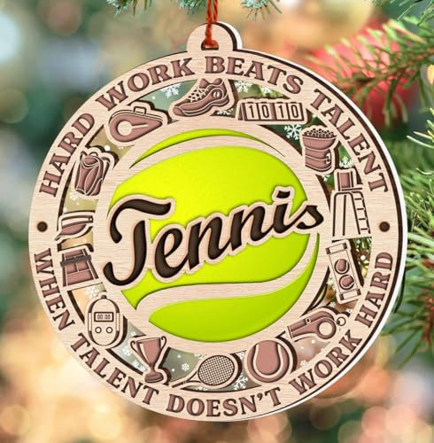 Hobby Christbaumschmuck (Tennis)