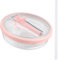 Generic Leak Proof Lid for Stanley Cup, 40 oz Tumbler Flip Straw Lid, Spill Proof and Splash Resistant, Compatible with Stanley Quencher H2.0 FlowState, Pink, Polypropylene