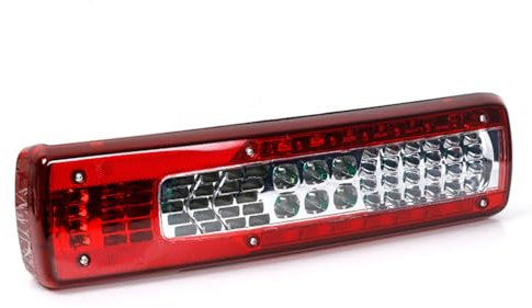 JLQFYWL Auto Heckleuchte für Volvo FH 460, Anhänger Beleuchtung, Hinten Rücklicht Brems Warnung Lampe Auto Teil Rücklicht, Auto ZubehöR,Without Buzzer