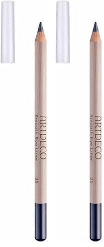 ARTDECO Smooth Eye Liner - Nachhaltiger, farbintensiver Eyeliner für empfindliche Augen - 1 x 1,4 g (Packung mit 2)