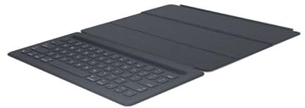 Apple Smart Keyboard (pour iPad Pro 12,9-pouces 1-2 Gen) (AZERTY Français) Noir (Reconditionné)