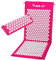 MOVIT® Akupressurmatte, Modell »ZHIYA« (130x50x2,5cm) inkl. Kissen, schadstoffgeprüft, Bezug 100% Baumwolle, pink, Massagematte