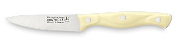 Rockingham Forge Essentials 8139 Series Paring Knife with 9cm Blade, Stainless Steel Kitchen Knife for Fruit and Vegetables