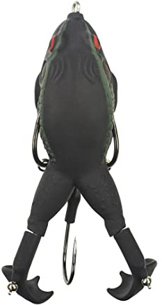 Lunkerhunt Prop Frog, Texas Toad - Angelköder mit realistischem Design, Requisite Action Ruft in Fisch, ideal für Barsch und Hecht, Süßwasserköder mit Hohlkörper, wiegt 1,2 Unzen, 8,9 cm Länge