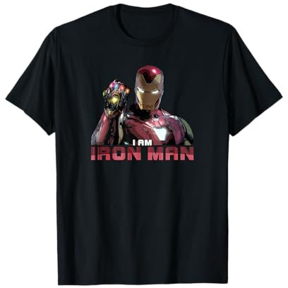 Marvel Avengers: Endgame I am Iron Man T-Shirt