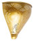 Qazqa - Orientalisch Orientalische Wandleuchte Gold I Messing mit Lichteffekt - Zayn I Wohnzimmer I Schlafzimmer - Stahl Rund - LED geeignet E14