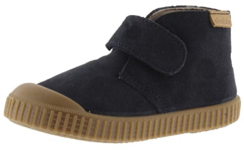 victoria Stiefeletten Unisex 1915 Safari Spaltleder & Klettverschluss 1366146 für Kinder