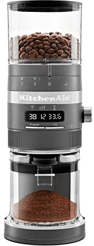 KitchenAid KAFFEEMÜHLE - ARTISAN 5KCG8433 - Dunkelgrau - von French Press bis Espresso 5KCG8433EDG