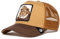 Goorin Bros. Unisex-Erwachsene The Farm Original Adjustable Snapback Trucker Hat Baseballkappe, Whiskey King Lion, Einheitsgröße