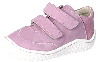 PEPINO Ricosta Mädchen Kletthalbschuhe FIPI,Kinder Halbschuhe,WMS:Mittel,Barfuß-Schuh,Klettschuhe,Strassenschuhe,Sneaker,Purple (340),26 EU