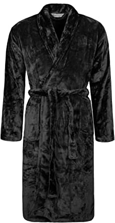 HEAT HOLDERS SOCKSHOP Mens Fleece Dressing Gown Pack of 1