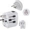 Hama Weltreiseadapter Set World Travel Pro Light USB 3-polig, 2x USB