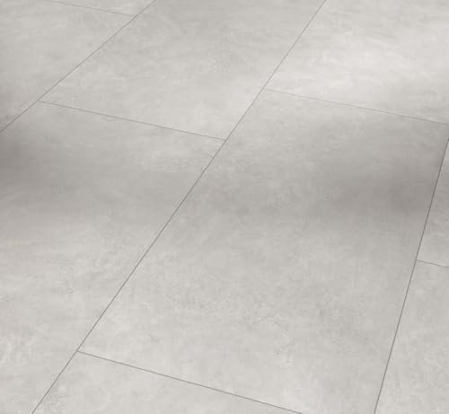 Parador Dekorboden Laminat Trendtime 5 Beton hellgrau Steinstruktur Großfliese 4-V-Fuge